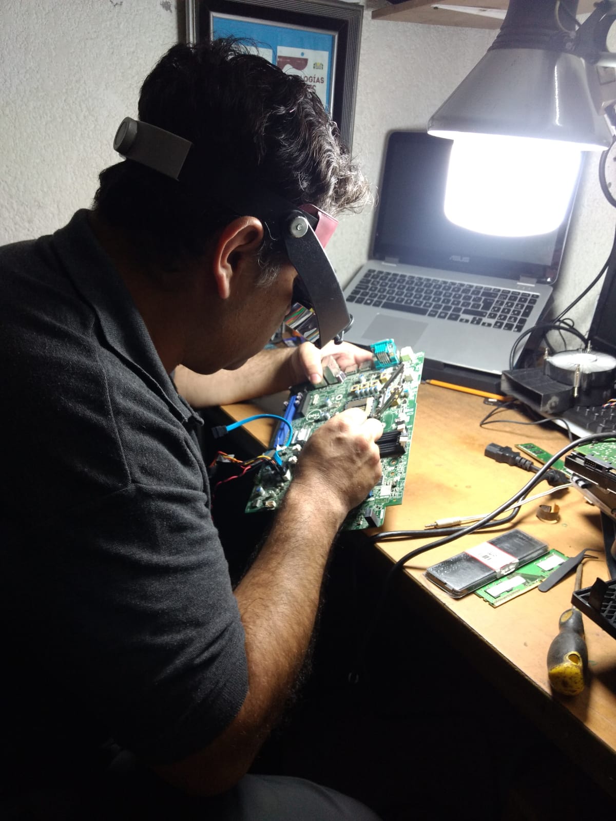 reparación tarjeta madre